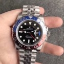 Replica Rolex GMT-Master II 126710BLRO EW Stainless Steel Black Dial Swiss 2836-2