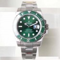 Replica Rolex Submariner Date 116610LV NAIL Maker Stainless Steel 904L Green Dial Swiss 2836-2