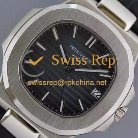 Replica Patek Philippe Nautilus Jumbo 5711 Stainless Steel Blue Dial Swiss 2824