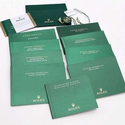 Rolex Book & Custom Made Rolex Warranty Card with Anti-Forgery Crown and Fluorescent Label V2