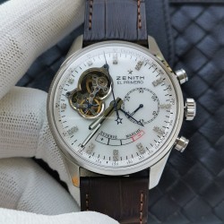 El Primero AXF SS White Dial Lemania