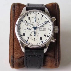 Pilot Chrono Edition 150 Years IW377725 ZF SS White Dial 7750