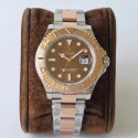 Replica Rolex Yacht-Master 40 116621 VR Stainless Steel & Rose Gold Chocolate Dial Swiss 2836-2