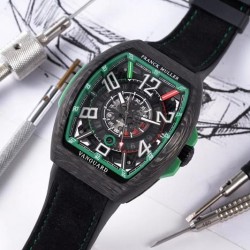 Vanguard Racing Skeleton TWF Forged Carbon Green Dial Seiko NH35A