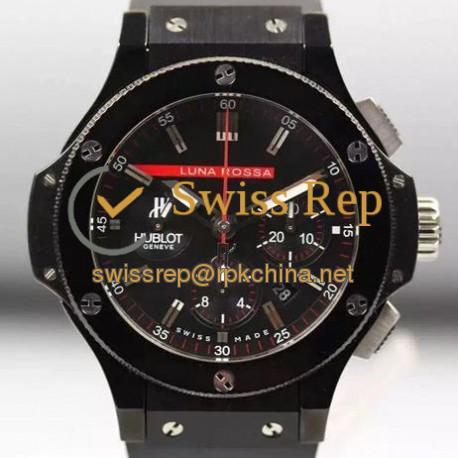 Replica Hublot Big Bang Luna Rossa PVD Carbon Fiber Dial Swiss 7750