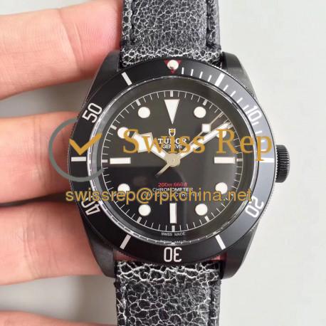 Replica Tudor Heritage Black Bay Dark M79230DK-0004 ZF PVD Black Dial Swiss 2824-2