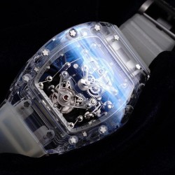 RM56-02 Tourbillon EURF Sapphire Skeleton Dial Tourbillon