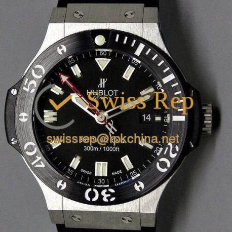 Replica Hublot Big Bang King Stainless Steel Black Dial Swiss 7750