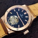 Replica Hublot Classic Fusion Tourbillon Rose Gold Black Dial Swiss Tourbillon