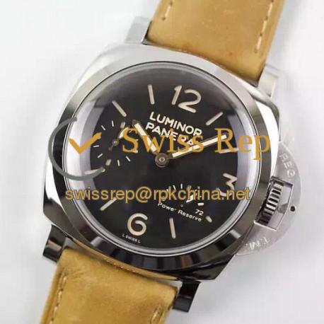 Replica Panerai Luminor 1950 3 Days PAM 423 Stainless Steel Black Dial Swiss P3002