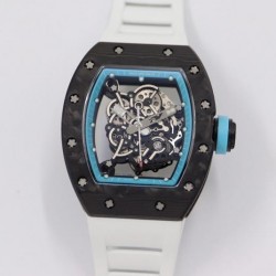 RM055 KVF V3 NTPT Blue Dial White Rubber Strap M8215