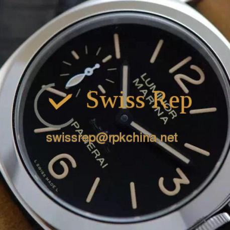 Replica Panerai Luminor Marina PAM 593 Chengdu Special Edition Stainless Steel Black Dial Swiss P3000