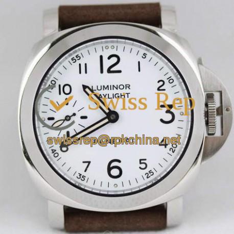 Replica Panerai Luminor Daylight PAM 785 Stainless Steel White Dial Swiss P5000