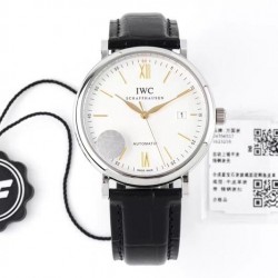 Portofino Automatic IW356517 ZF SS White Dial M9019