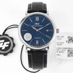 Portofino Automatic IW356512 ZF SS Blue Dial M9019