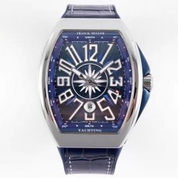 Vanguard Yachting V45 ABF SS Blue Dial 2824