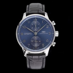 Portugieser Chrono AZF SS Blue Dial 7750 V2