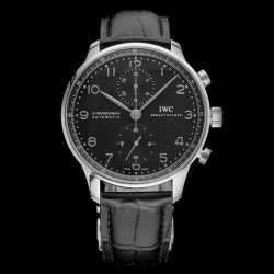 Portugieser Chrono AZF SS Black Dial 7750 V2