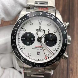 Black Bay Chrono TWSF SS 904L White Dial 7750