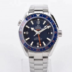 Seamaster Planet Ocean 600M GMT 43.5mm VSF SS Blue Dial 8605