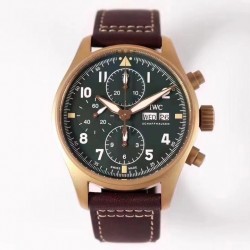 Pilot Chrono Spitfire ZF Bronze Green Dial 7750