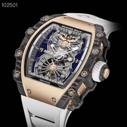 RM21-01 RMF Tourbillon Rose Gold Skeleton Dial Tourbillon