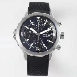 Aquatimer Chrono IW376804 NSF SS Black Dial 7750