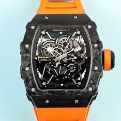 RM35-02 Rafa Nadal KUF NTPT Orange Rubber Strap Seiko NH05A