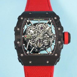 RM35-02 Rafa Nadal KUF NTPT Red Nylon Strap Seiko NH05A