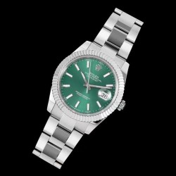 DateJust 41mm 126334 DIWF SS 904L Green Dial 3235