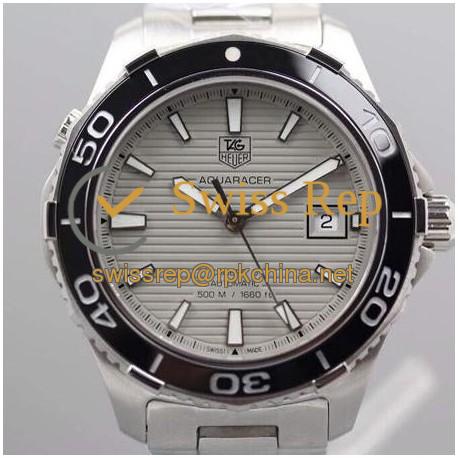 Replica Tag Heuer Aquaracer 500M Calibre 5 Stainless Steel Gray Dial Swiss Calibre 5