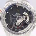 Replica Tag Heuer Grand Carrera Calibre 36 RS Stainless Steel Black Dial Swiss 7750 RUN 9@SEC