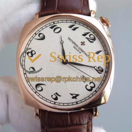 Replica Vacheron Constantin Historiques American 1921 Rose Gold White Dial Swiss 2892