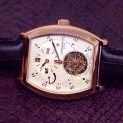 Malte Tourbillon Regulator Rose Gold White Dial Tourbillon