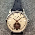 Replica Vacheron Constantin Patrimony Tourbillon Stainless Steel White Dial Swiss Tourbillon