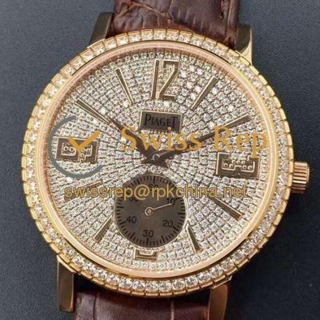 Replica Piaget Dancer Rose Gold & Diamonds Diamonds Dial Swiss 2824