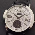 Replica Piaget Dancer Stainless Steel Diamonds Dial Swiss 2824