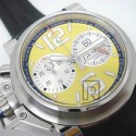 Replica Graham Chronofighter Oversize Stainless Steel Yellow Dial Swiss 7750