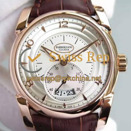 Replica Parmigiani Fleurier Kalpa Tonda Rose Gold White Dial Swiss 331