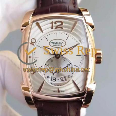 Replica Parmigiani Fleurier Kalpa Grande Rose Gold White Dial Swiss 331