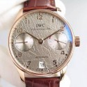 Replica IWC Portuguese IW5001 Rose Gold Gray Dial Swiss 52010