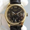 Replica Patek Philippe Annual Calendar 5035J Yellow Gold Black Dial Swiss PP 315SQA