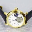 Replica Patek Philippe Grand Complication Tourbillon 18K Yellow Gold Plated White Dial Swiss Tourbillon