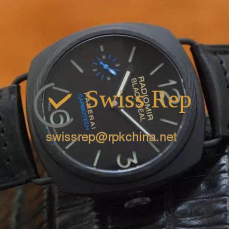 Replica Panerai Radiomir Black Seal PAM 292 Carbotech Black Dial Swiss OP XI