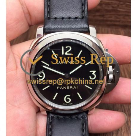 Replica Panerai Luminor Base PAM 112 Stainless Steel Black Dial Swiss OP XI