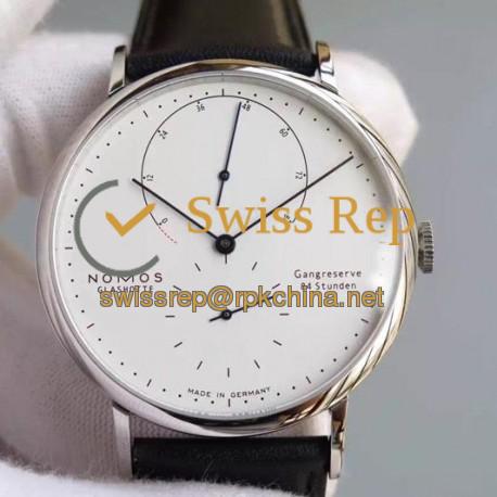 Replica Nomos Lambda Stainless Steel White Dial German DUW 1001