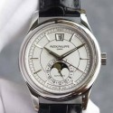 Replica Patek Philippe Annual Calendar 5205 Stainless Steel White Dial Swiss 324