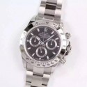 Replica Rolex Daytona Cosmograph 116520 JF Stainless Steel Black Dial Swiss 7750 Run 6@SEC