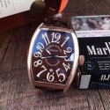 Replica Franck Muller Cintree Curvex FM 5850 SC D CD 5N Rose Gold Brown Dial Swiss 2824-2