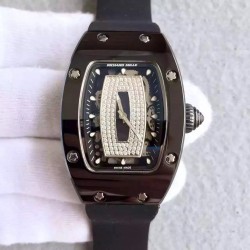 RM07 Ladies PVD Black & Diamonds Dial M6T51